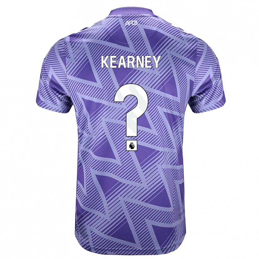 Danxen Uomo Maglia Damani Kearney #0 Rossa Velo Pallido Bianco Kit Gara Away 2026/27 Maglietta