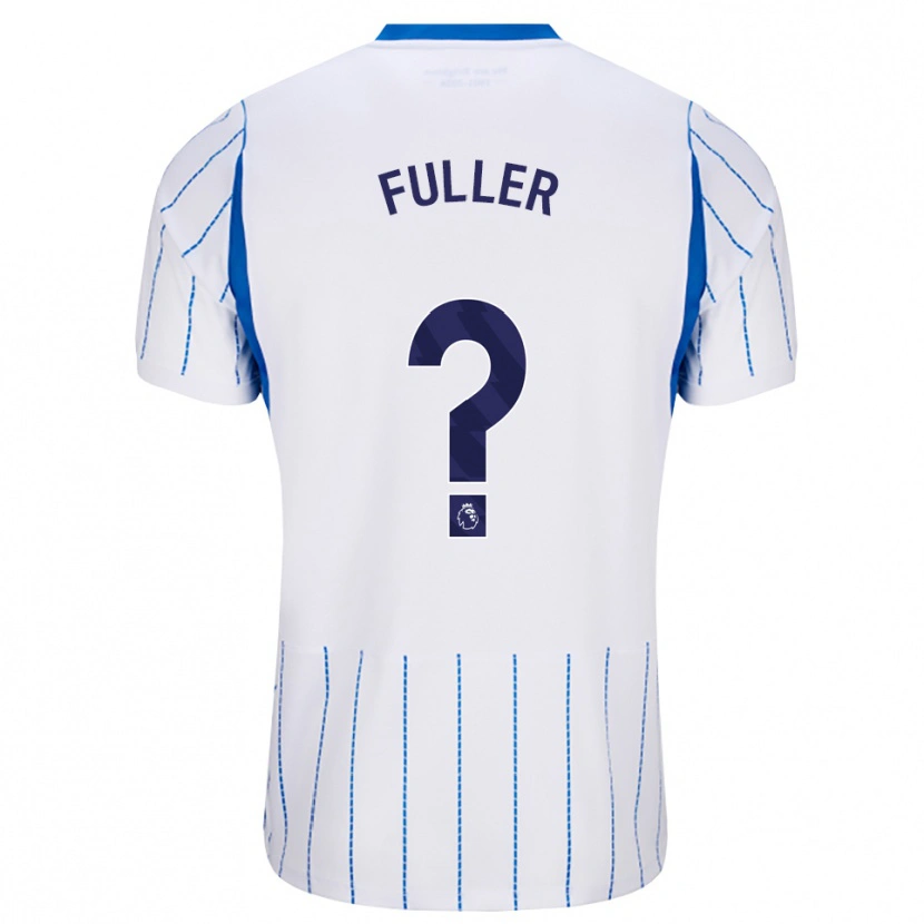 Danxen Uomo Maglia Jaydon Fuller #0 Blu Dodger Bianco Kit Gara Away 2026/27 Maglietta