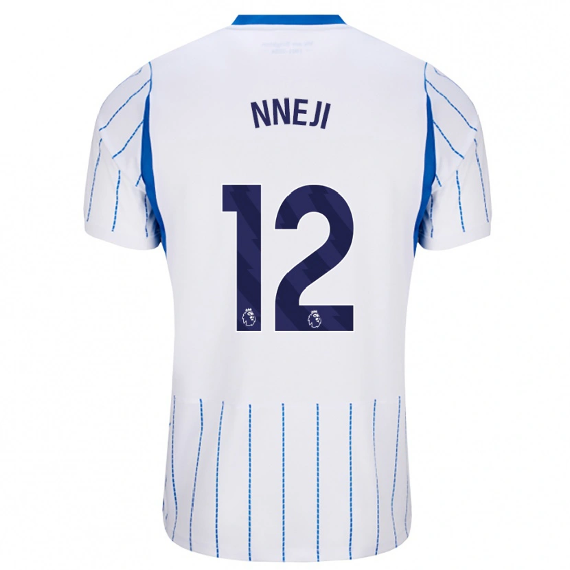 Danxen Uomo Maglia Daniel Nneji #12 Blu Dodger Bianco Kit Gara Away 2026/27 Maglietta