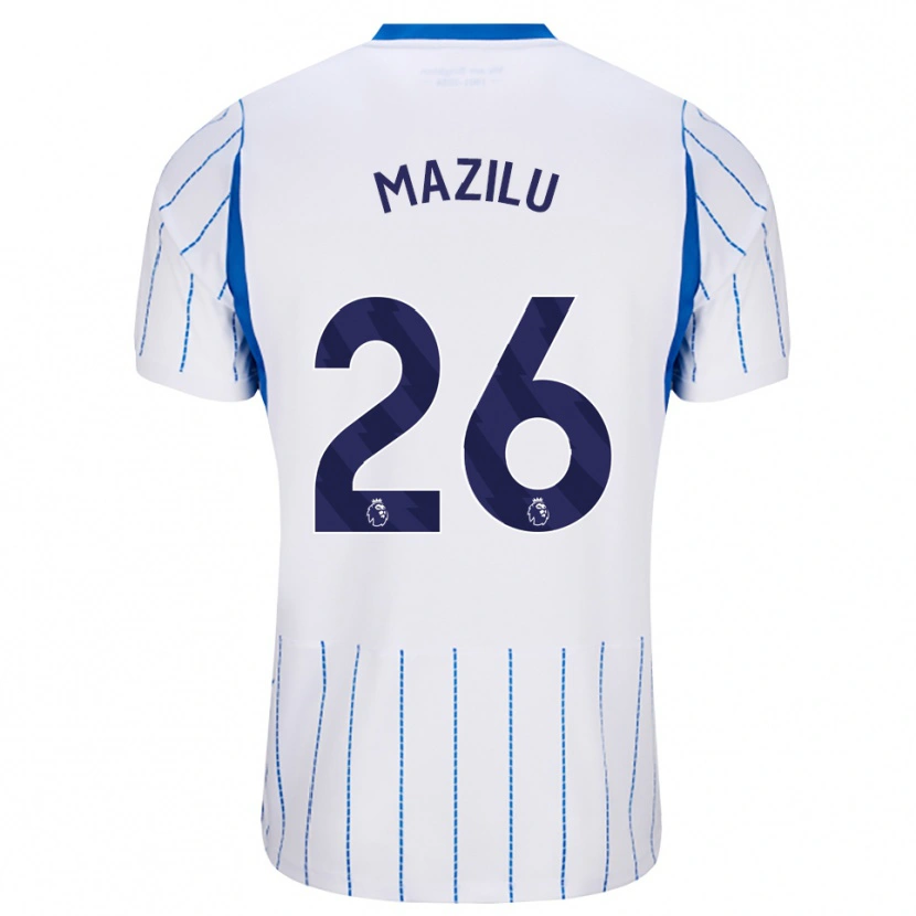 Danxen Uomo Maglia Adrian Mazilu #26 Blu Dodger Bianco Kit Gara Away 2026/27 Maglietta
