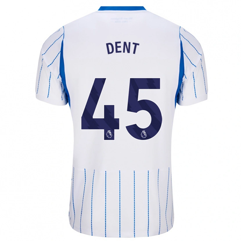 Danxen Uomo Maglia Lily Dent #45 Blu Dodger Bianco Kit Gara Away 2026/27 Maglietta