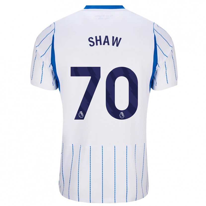 Danxen Uomo Maglia Kofi Shaw #70 Blu Dodger Bianco Kit Gara Away 2026/27 Maglietta