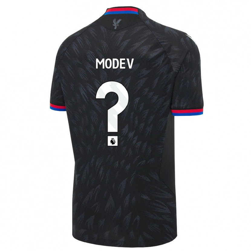 Danxen Uomo Maglia Rosen Modev #0 Nero Blu Rosso Kit Gara Away 2026/27 Maglietta