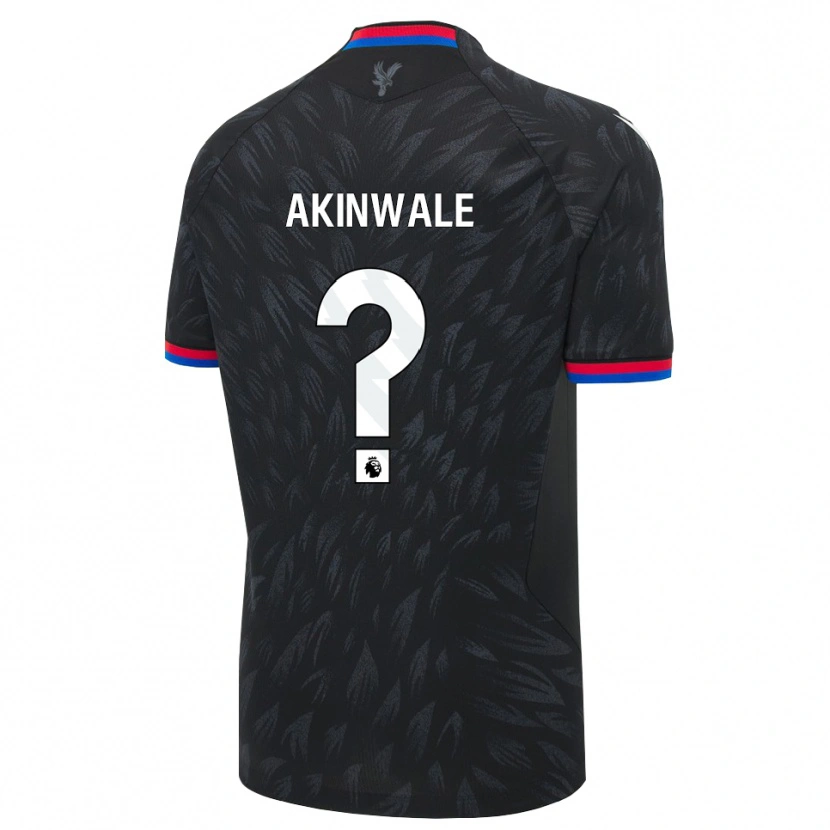 Danxen Uomo Maglia Victor Akinwale #0 Nero Blu Rosso Kit Gara Away 2026/27 Maglietta