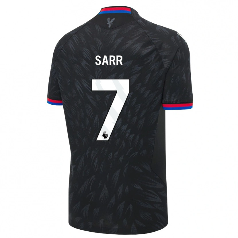 Danxen Uomo Maglia Ismaïla Sarr #7 Nero Blu Rosso Kit Gara Away 2026/27 Maglietta