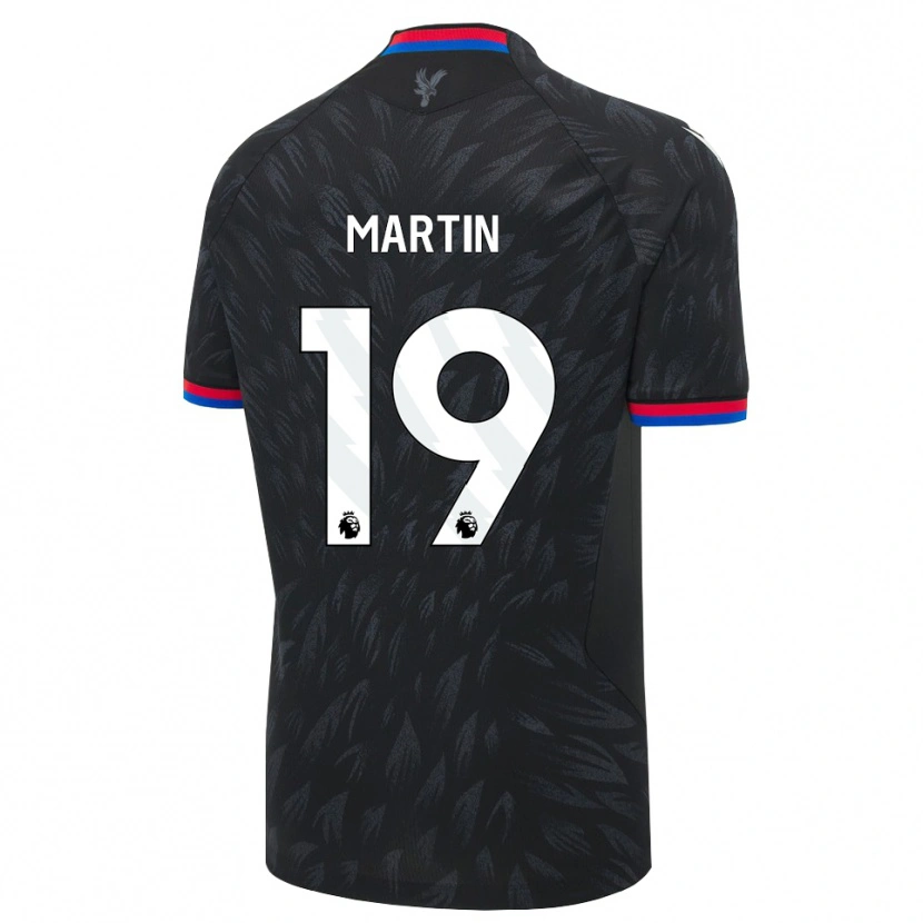 Danxen Uomo Maglia Donte Martin #19 Nero Blu Rosso Kit Gara Away 2026/27 Maglietta