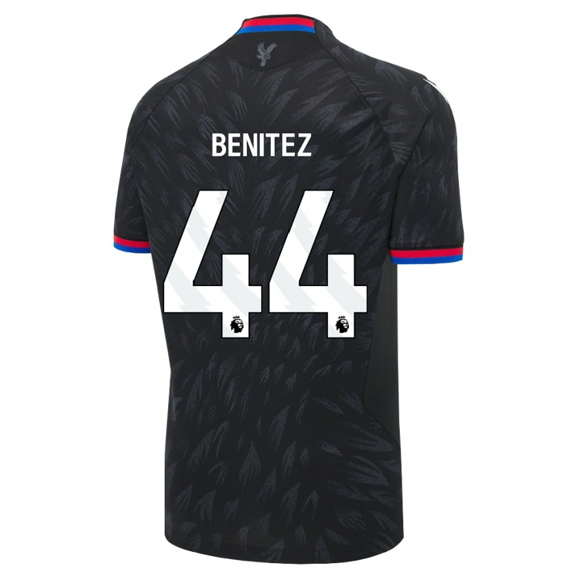 Danxen Uomo Maglia Walter Benítez #44 Nero Blu Rosso Kit Gara Away 2026/27 Maglietta