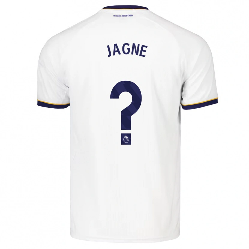Danxen Uomo Maglia Imam Jagne #0 Blu Notte Bianco Giallo Kit Gara Away 2026/27 Maglietta