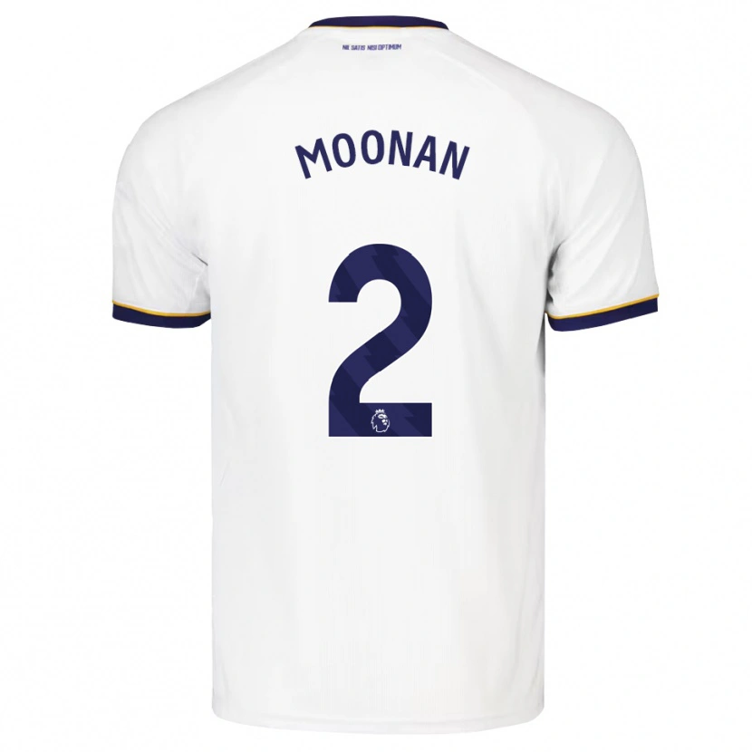 Danxen Uomo Maglia Bradley Moonan #2 Blu Notte Bianco Giallo Kit Gara Away 2026/27 Maglietta