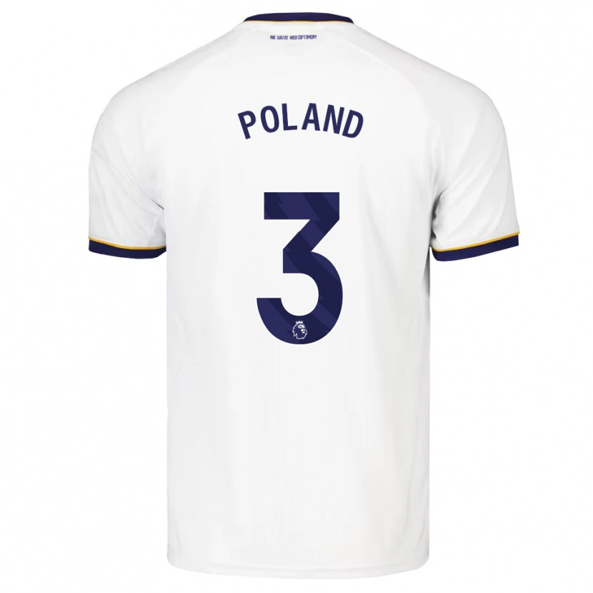 Danxen Uomo Maglia Louis Poland #3 Blu Notte Bianco Giallo Kit Gara Away 2026/27 Maglietta