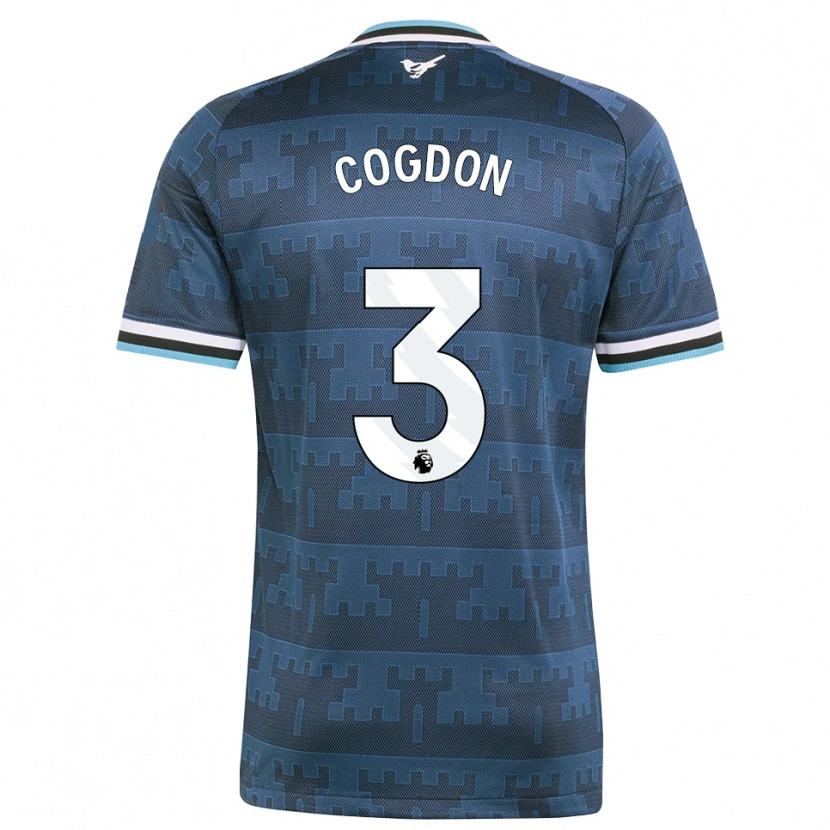 Danxen Uomo Maglia Jude Cogdon #3 Giallo Nero Blu Kit Gara Away 2026/27 Maglietta