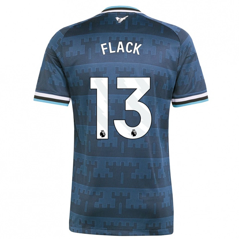 Danxen Uomo Maglia Lucas Flack #13 Giallo Nero Blu Kit Gara Away 2026/27 Maglietta