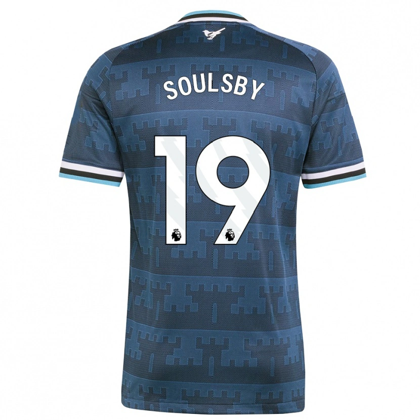 Danxen Uomo Maglia Anna Soulsby #19 Giallo Nero Blu Kit Gara Away 2026/27 Maglietta