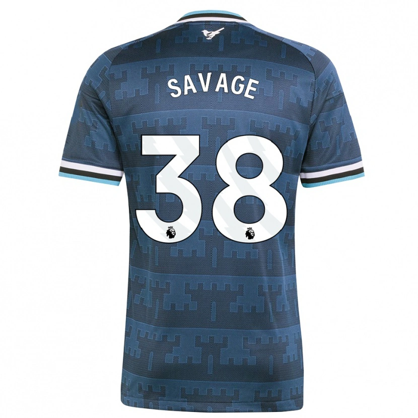 Danxen Uomo Maglia Remi Savage #38 Giallo Nero Blu Kit Gara Away 2026/27 Maglietta