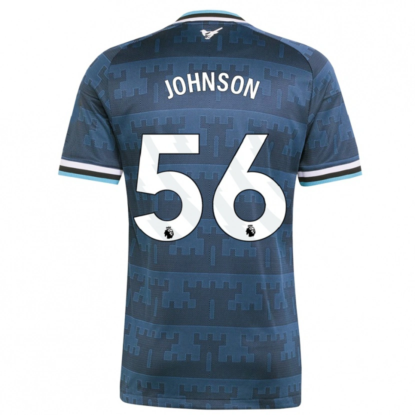 Danxen Uomo Maglia Henry Johnson #56 Giallo Nero Blu Kit Gara Away 2026/27 Maglietta