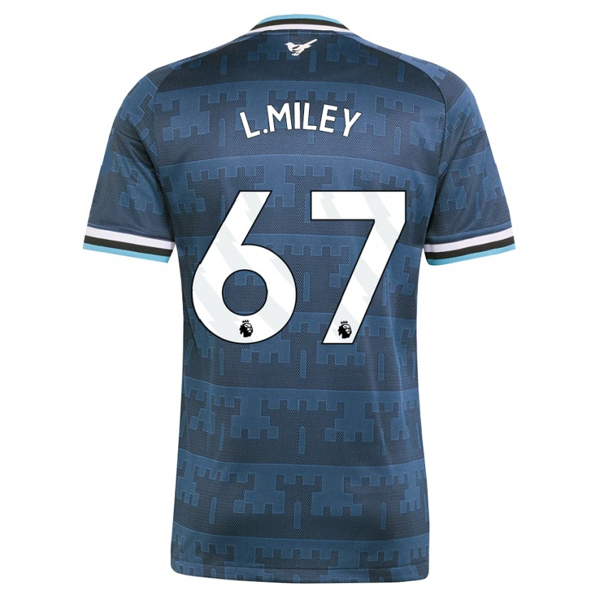 Danxen Uomo Maglia Lewis Miley #67 Giallo Nero Blu Kit Gara Away 2026/27 Maglietta
