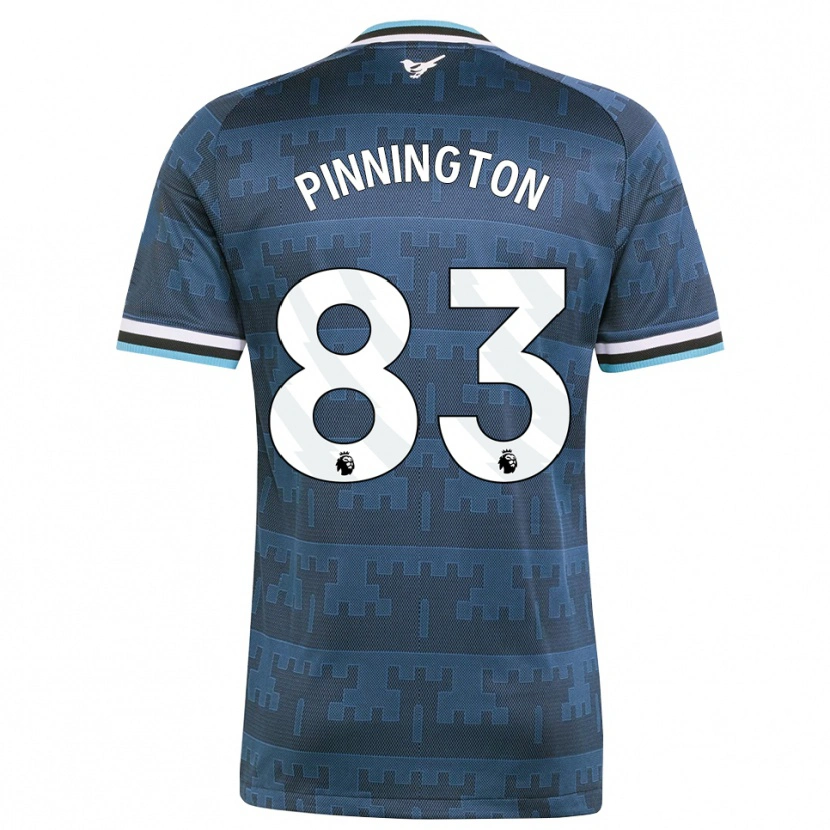 Danxen Uomo Maglia Sam Pinnington #83 Giallo Nero Blu Kit Gara Away 2026/27 Maglietta