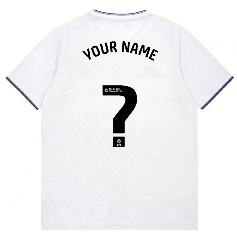 Danxen Uomo Maglia Il Tuo Nome #0 Borgogna Bianco Kit Gara Away 2026/27 Maglietta