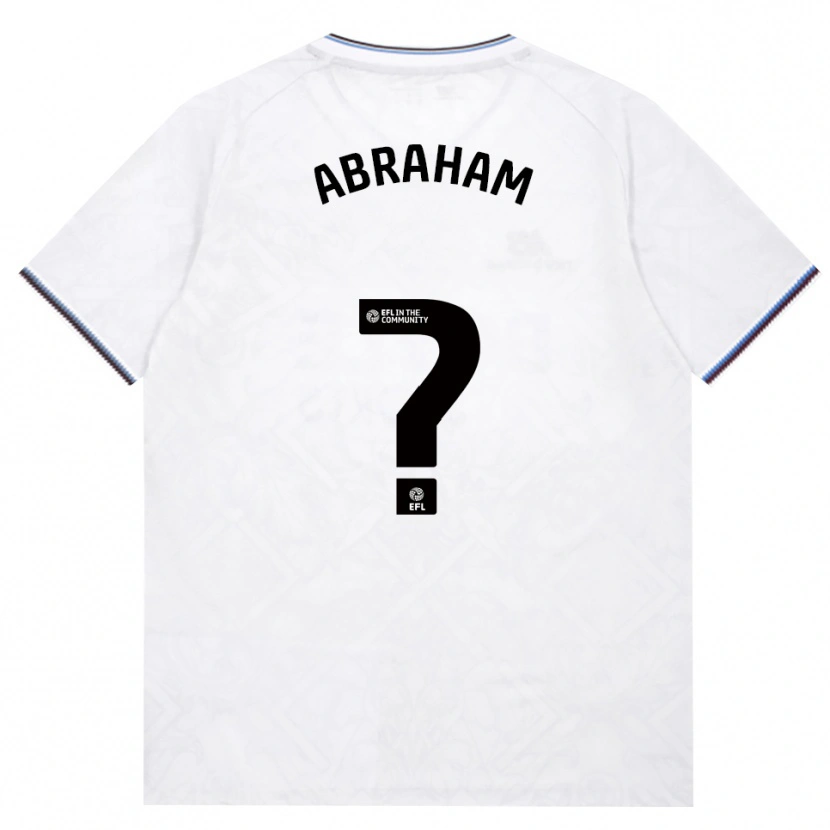 Danxen Uomo Maglia Dondre Abraham #0 Borgogna Bianco Kit Gara Away 2026/27 Maglietta