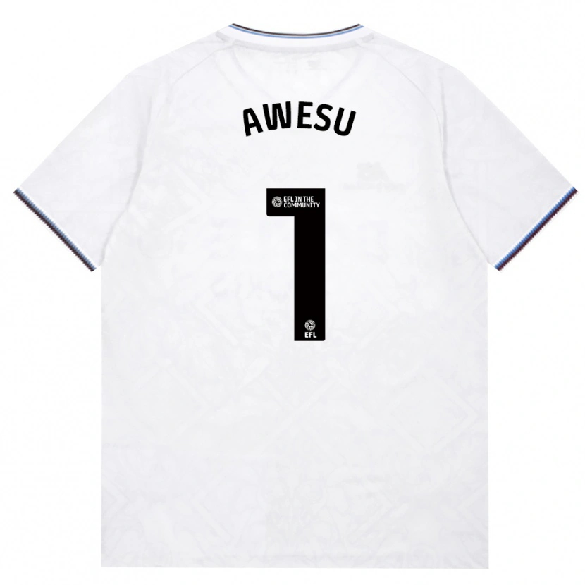 Danxen Uomo Maglia Lanre Awesu #1 Borgogna Bianco Kit Gara Away 2026/27 Maglietta