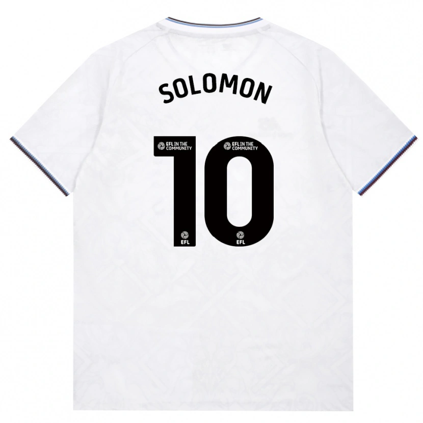Danxen Uomo Maglia Manor Solomon #10 Borgogna Bianco Kit Gara Away 2026/27 Maglietta