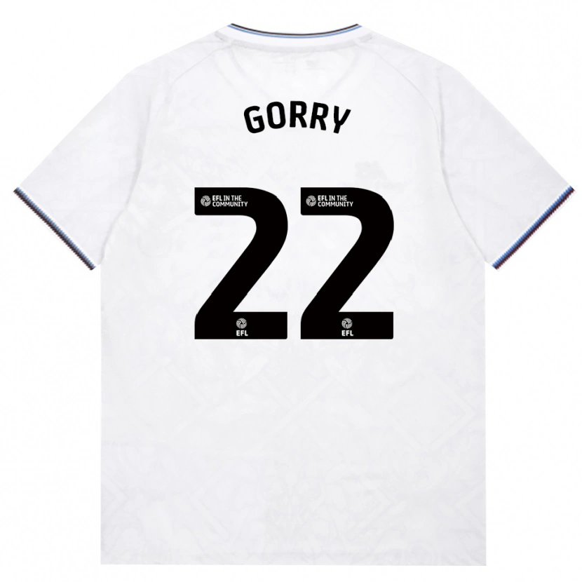 Danxen Uomo Maglia Katrina Gorry #22 Borgogna Bianco Kit Gara Away 2026/27 Maglietta