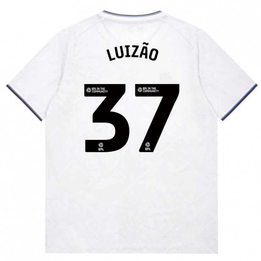 Danxen Uomo Maglia Luizão #37 Borgogna Bianco Kit Gara Away 2026/27 Maglietta
