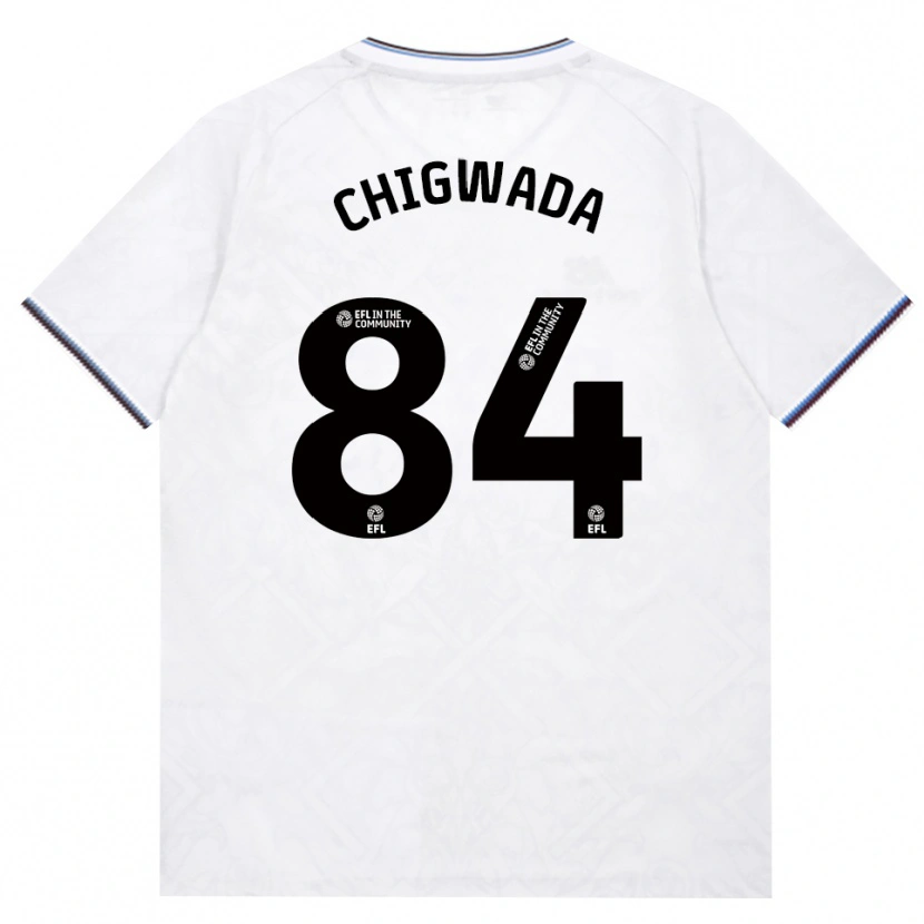 Danxen Uomo Maglia David Chigwada #84 Borgogna Bianco Kit Gara Away 2026/27 Maglietta