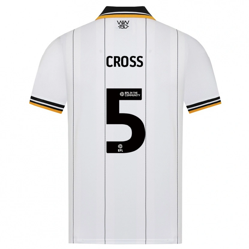 Danxen Uomo Maglia Emma Cross #5 Arancione Bianco Nero Kit Gara Away 2026/27 Maglietta