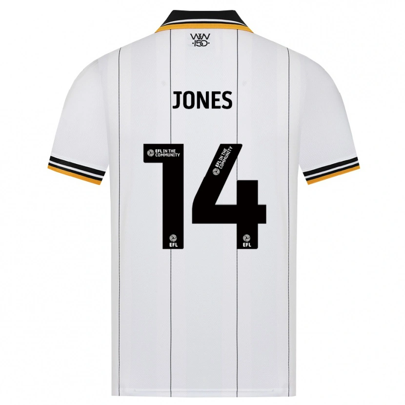 Danxen Uomo Maglia Meesha Dudley-Jones #14 Arancione Bianco Nero Kit Gara Away 2026/27 Maglietta