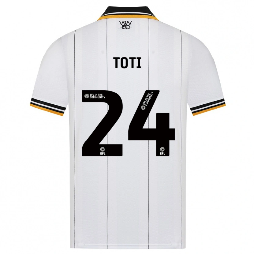 Danxen Uomo Maglia Tote António Gomes #24 Arancione Bianco Nero Kit Gara Away 2026/27 Maglietta