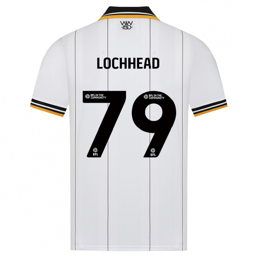 Danxen Uomo Maglia Sebastian Lochhead #79 Arancione Bianco Nero Kit Gara Away 2026/27 Maglietta