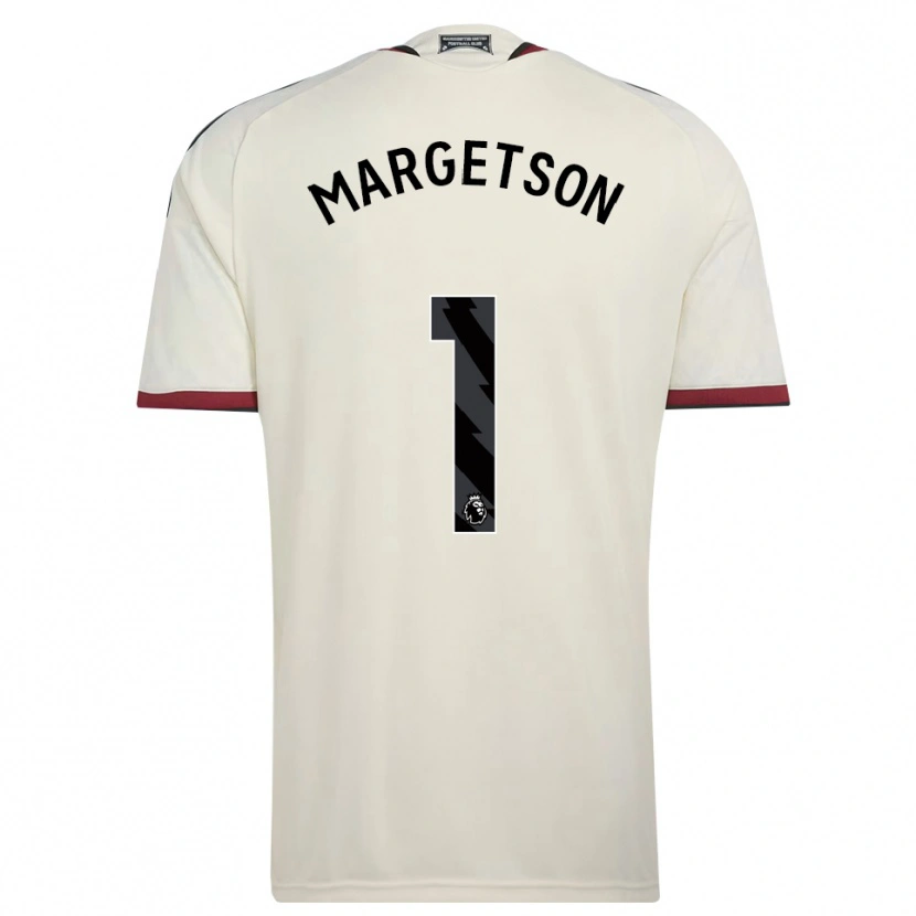Danxen Uomo Maglia Kit Margetson #1 Beige Nero Rosso Kit Gara Third 2026/27 Maglietta