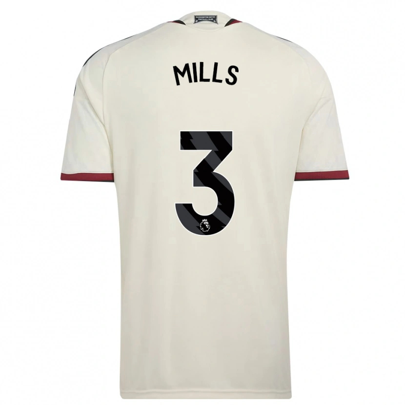 Danxen Uomo Maglia Albert Mills #3 Beige Nero Rosso Kit Gara Third 2026/27 Maglietta