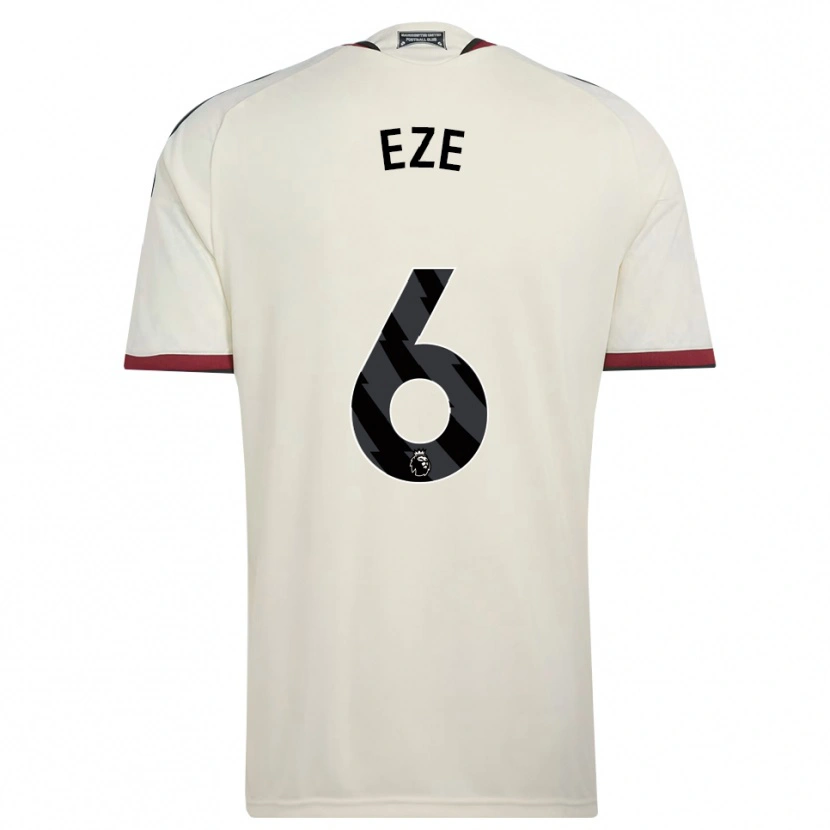 Danxen Uomo Maglia David Eze #6 Beige Nero Rosso Kit Gara Third 2026/27 Maglietta