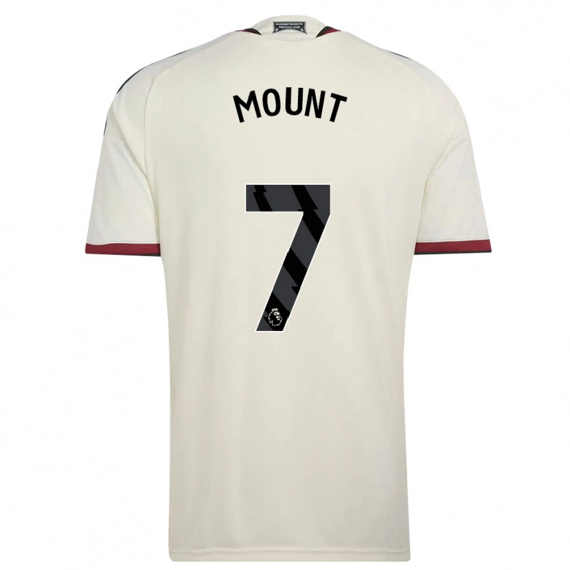 Danxen Uomo Maglia Mason Mount #7 Beige Nero Rosso Kit Gara Third 2026/27 Maglietta
