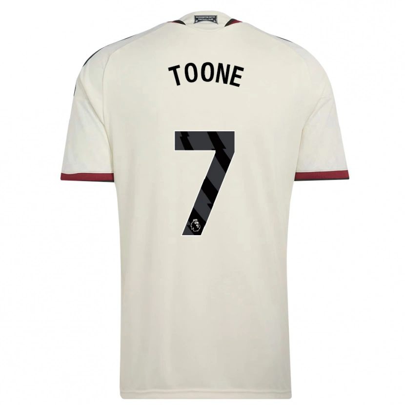 Danxen Uomo Maglia Ella Toone #7 Beige Nero Rosso Kit Gara Third 2026/27 Maglietta