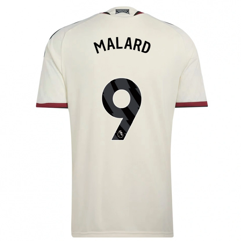 Danxen Uomo Maglia Melvine Malard #9 Beige Nero Rosso Kit Gara Third 2026/27 Maglietta