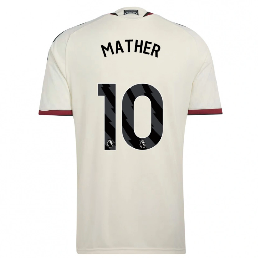 Danxen Uomo Maglia Sam Mather #10 Beige Nero Rosso Kit Gara Third 2026/27 Maglietta