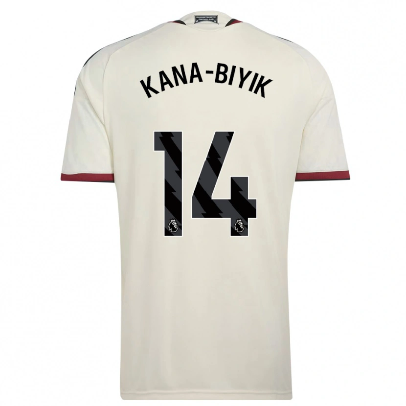 Danxen Uomo Maglia Enzo Kana-Biyik #14 Beige Nero Rosso Kit Gara Third 2026/27 Maglietta