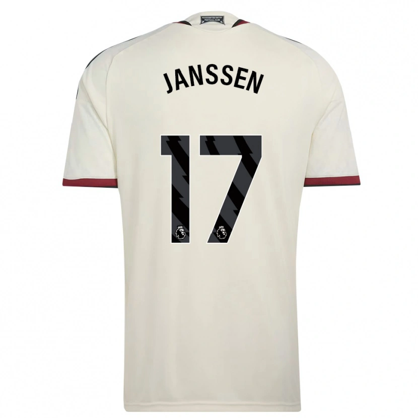 Danxen Uomo Maglia Dominique Janssen #17 Beige Nero Rosso Kit Gara Third 2026/27 Maglietta