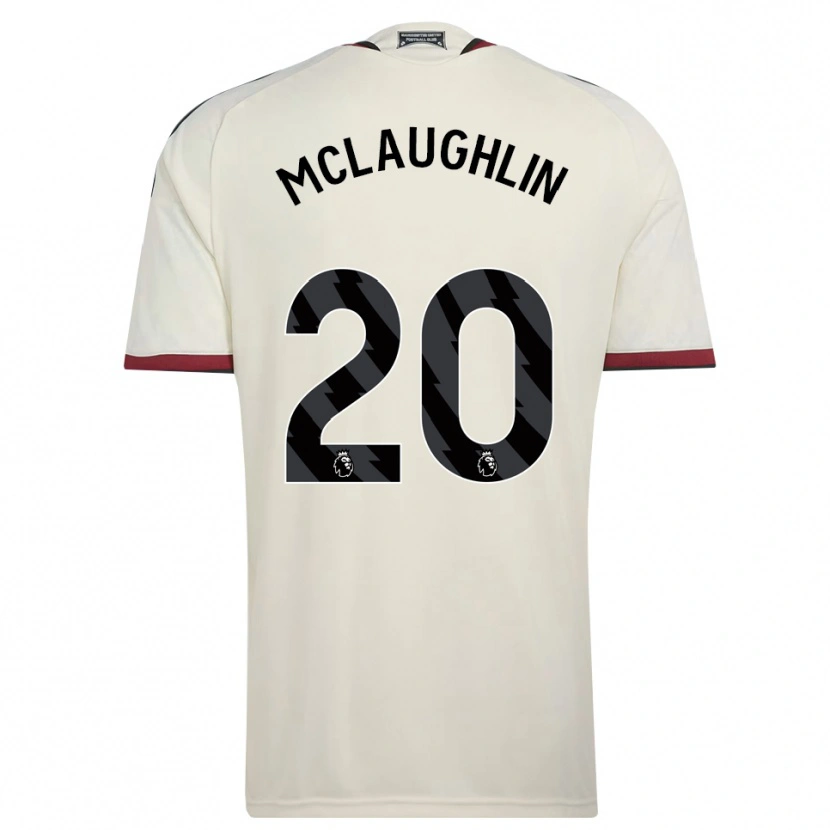 Danxen Uomo Maglia Harlem Mclaughlin #20 Beige Nero Rosso Kit Gara Third 2026/27 Maglietta