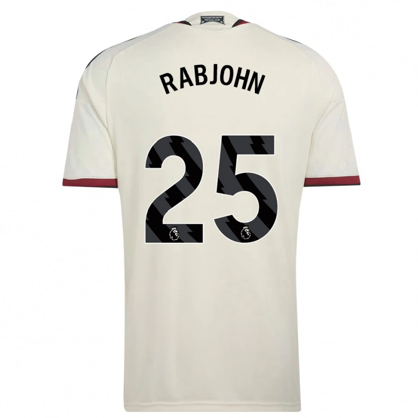 Danxen Uomo Maglia Evie Rabjohn #25 Beige Nero Rosso Kit Gara Third 2026/27 Maglietta