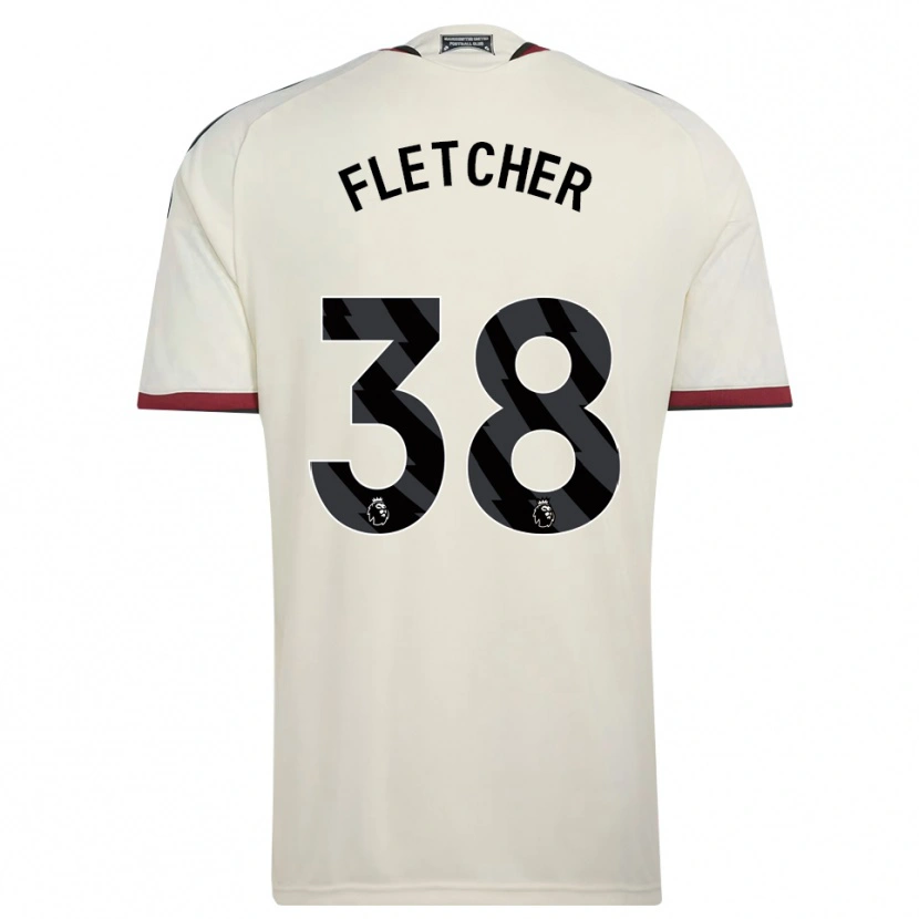 Danxen Uomo Maglia Jack Fletcher #38 Beige Nero Rosso Kit Gara Third 2026/27 Maglietta