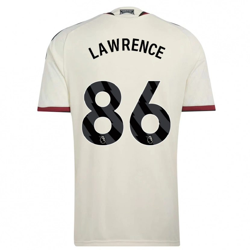Danxen Uomo Maglia Marcus Lawrence #86 Beige Nero Rosso Kit Gara Third 2026/27 Maglietta