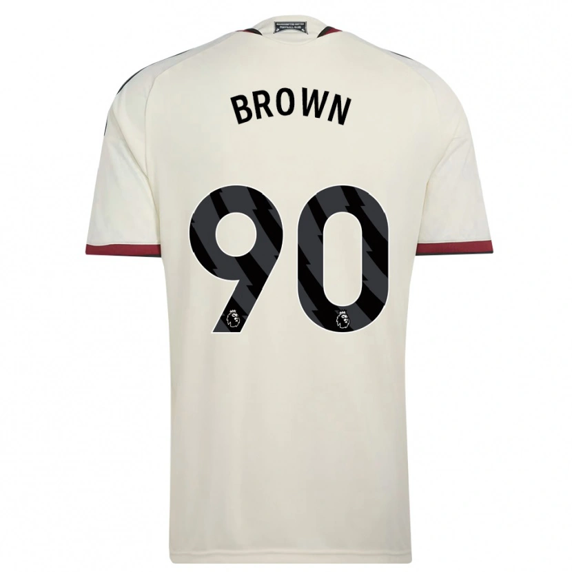 Danxen Uomo Maglia Nathaniel-Junior Brown #90 Beige Nero Rosso Kit Gara Third 2026/27 Maglietta