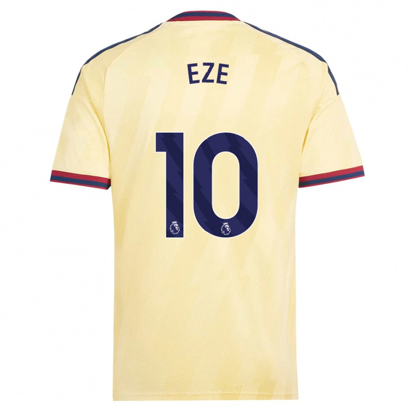 Danxen Uomo Maglia Eberechi Eze #10 Giallo Chiaro Blu Notte Kit Gara Third 2026/27 Maglietta