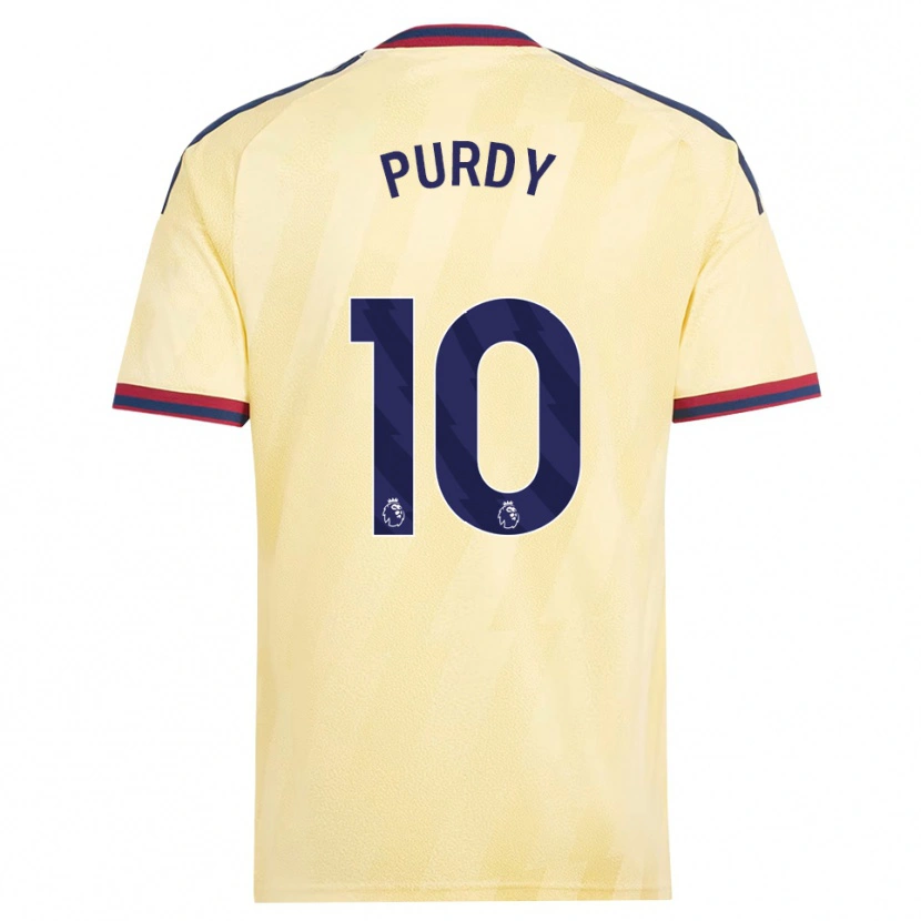 Danxen Uomo Maglia Charlie Purdy #10 Giallo Chiaro Blu Notte Kit Gara Third 2026/27 Maglietta