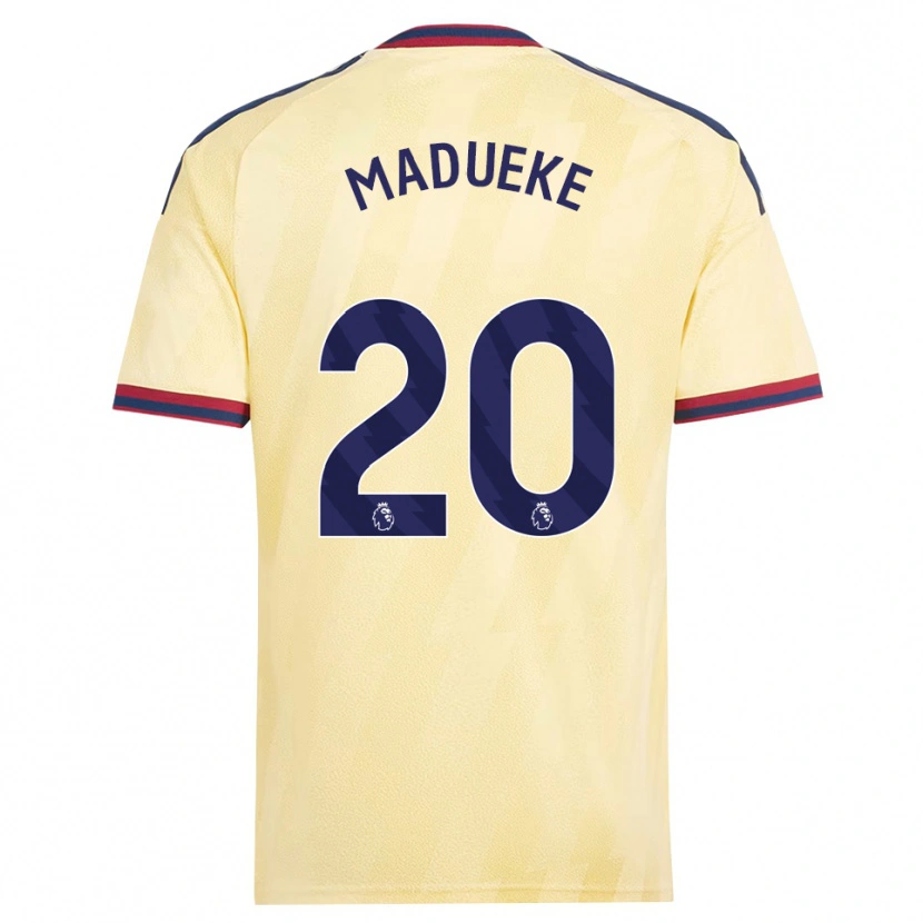 Danxen Uomo Maglia Noni Madueke #20 Giallo Chiaro Blu Notte Kit Gara Third 2026/27 Maglietta
