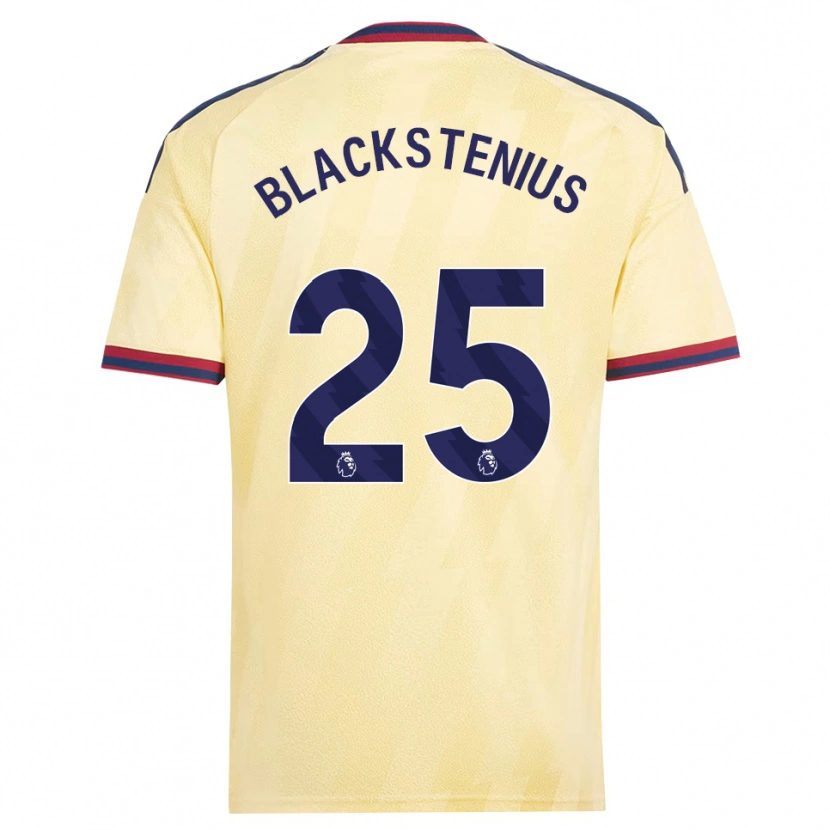 Danxen Uomo Maglia Stina Blackstenius #25 Giallo Chiaro Blu Notte Kit Gara Third 2026/27 Maglietta